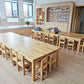 Round Wooden Kids Table, 60 cm Diameter (Square)