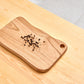 woJKod JK2410 Wooden Cutting Board,100% Natural Camphor Wood,One Piece Cutting Boards,Chopping,Serving Board,Durable & Hard Wearing,for Meat, Cheese, Bread, Vegetables & Fruits(45cm x 28cm x 3cm)
