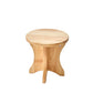 Rubberwood Toddler and Kids Standing Stool, Round