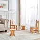 Rubber Wood Solid Wood Children Chair for Kids, Kindgarten and Kids' Home Furniture-Team Set（4pcs）