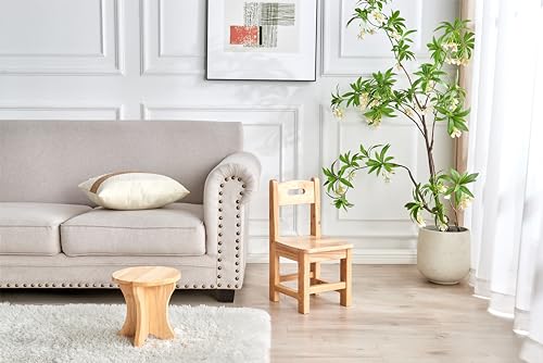 Rubber Wood Solid Wood Children Chair for Kids, Kindgarten and Kids' Home Furniture-Team Set（4pcs）