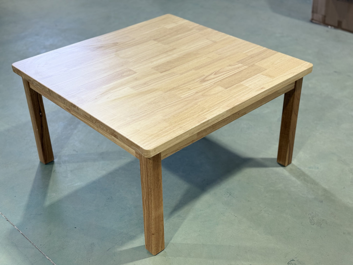 Round Wooden Kids Table, 60 cm Diameter (Square)