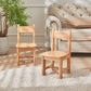 Rubber Wood Solid Wood Children Chair for Kids, Kindgarten and Kids' Home Furniture-Team Set（4pcs）