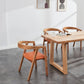 6-8 People 6FT Ash Wood Table Rectangular, Kitchen Dining Table, Modern Conference Desk Table for Office-Plain