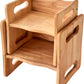 Rubber Wood Solid Wood Children Chair for Kids, Kindgarten and Kids' Home Furniture-Set