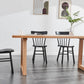 6-8 People 6FT Ash Wood Table Rectangular, Kitchen Dining Table, Modern Conference Desk Table for Office-Plain