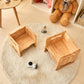 Rubber Wood Solid Wood Children Chair for Kids, Kindgarten and Kids' Home Furniture-Set