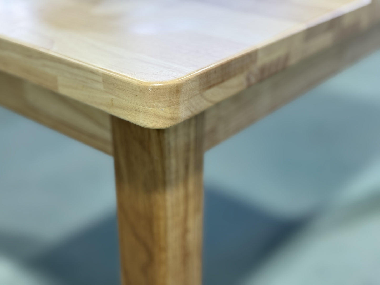 Round Wooden Kids Table, 60 cm Diameter (Square)