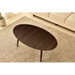 Ash Wood Brown Dining Table 4legs has Great Support Oval Dining Room Table Sturdiness Ease of Assembly