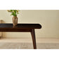 Ash Wood Brown Dining Table 4legs has Great Support Rectangular Dining Room Table Sturdiness Ease of Assembly