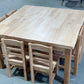 Round Wooden Kids Table, 60 cm Diameter (Square)